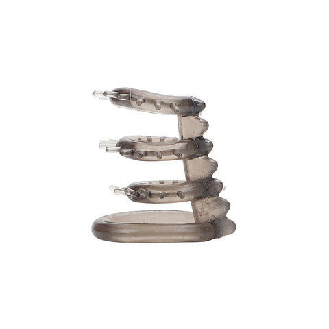 Support Master Triple Tickler Cock Rings