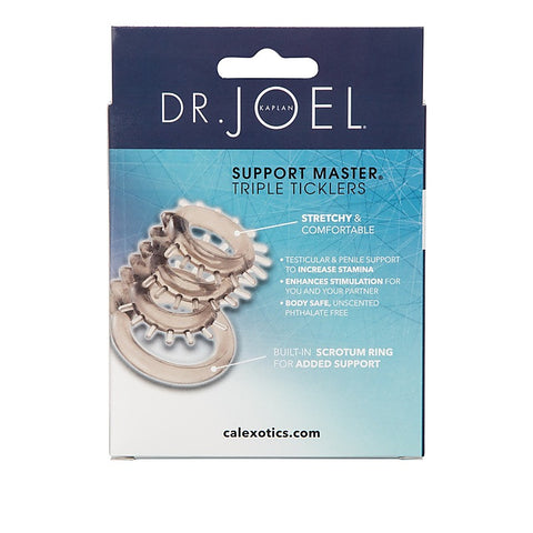 Support Master Triple Tickler Cock Rings