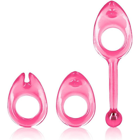 Shane's World Class Cock Rings Set by California Exotics