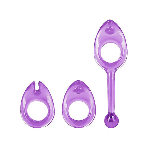 Shane's World Class Cock Rings Set by California Exotics
