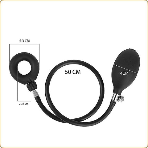 Inflatable Silicone Cock Ring by BDStyle