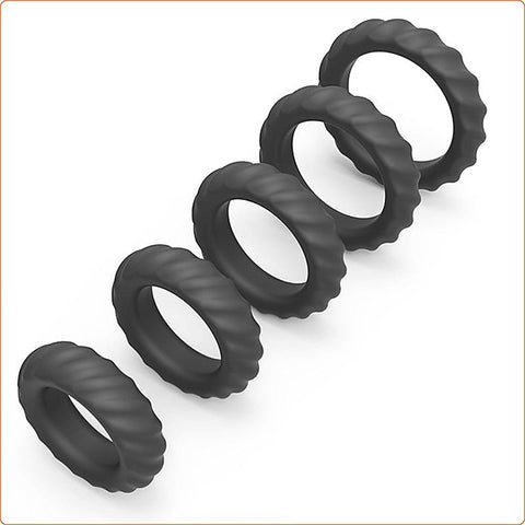 Silicone Penis Rings for Erection Enhancing by BDStyle