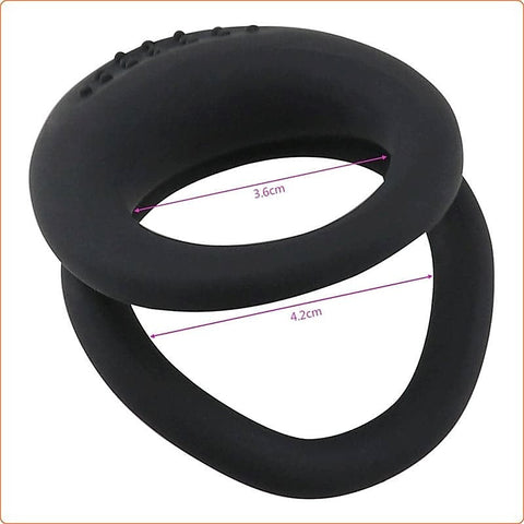 Dual Penis Ring For Men by BDStyle