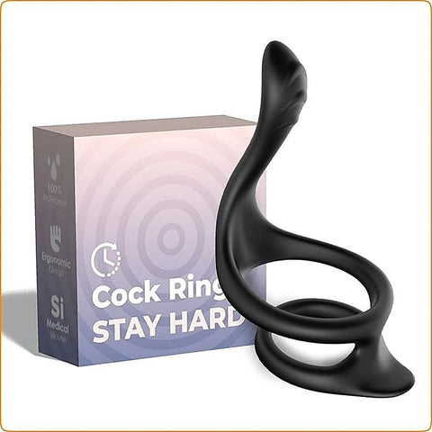 Dog Tail Silicone Cock Ring by BDStyle