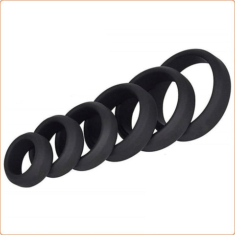 Silicone Cock Ring Set by BDStyle
