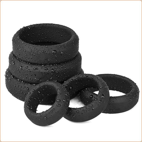Silicone Cock Ring Set by BDStyle