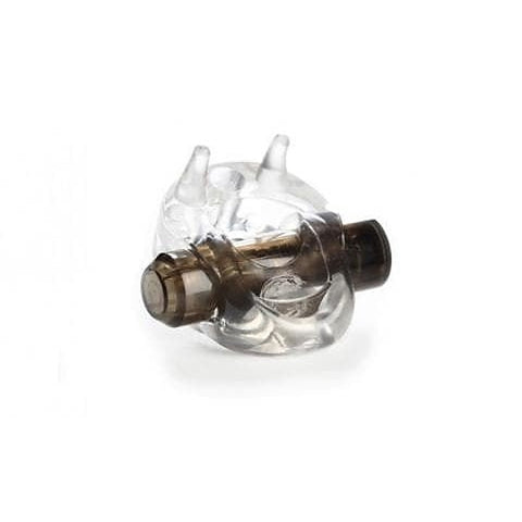 Crossbones Running Bull Single Bullet Cock Ring by Evolved