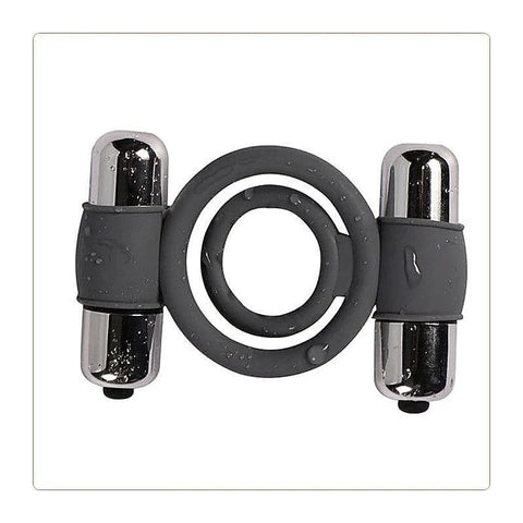 Double Bullet Cock Ring by BDStyle