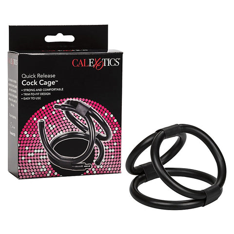 Quick Release Men's Cock Cage by California Exotics