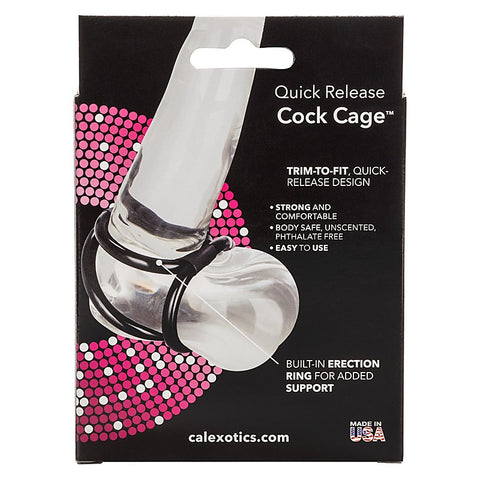 Quick Release Men's Cock Cage by California Exotics