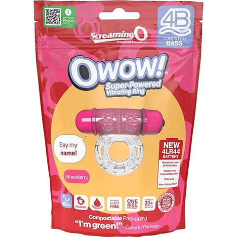 4B Low Pitch Bass Cock Ring by Screaming O