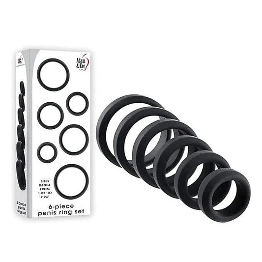 Pleasure Enhancing Cock Ring Set by Adam & Eve