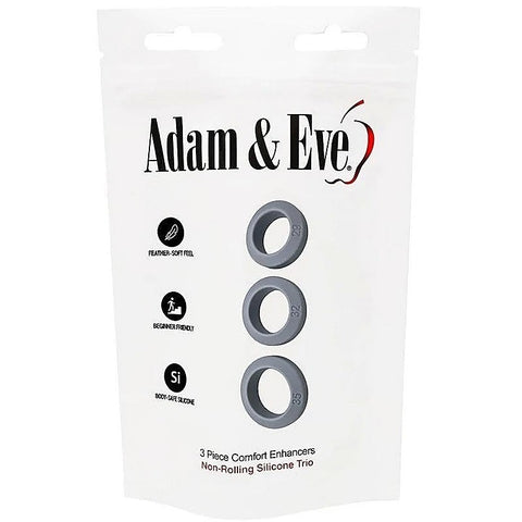 Pleasure Enhancing Cock Ring Set by Adam & Eve