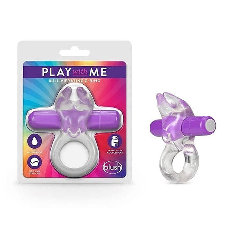 Play With Me Bull Vibrating Cock Ring by Blush Novelties