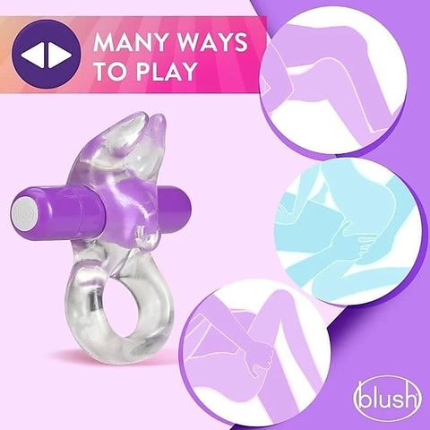 Play With Me Bull Vibrating Cock Ring by Blush Novelties