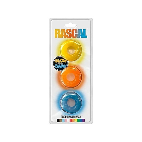 D-Cock Ring Glow X3 by C1R Releasing