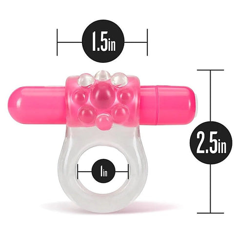 Teaser Vibrating C-Ring by Blush Novelties