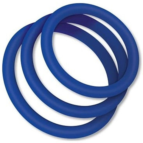 Zolo Classic Stretchy Silicone Cock Ring 3-Pack