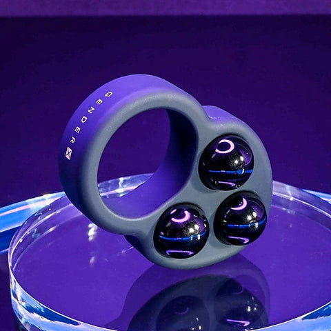 Silicone Workout Cock Ring with Removable Weights by Evolved