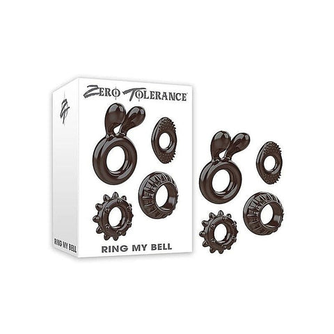 Ring My Bell 4 Piece Cock Ring Set by Evolved