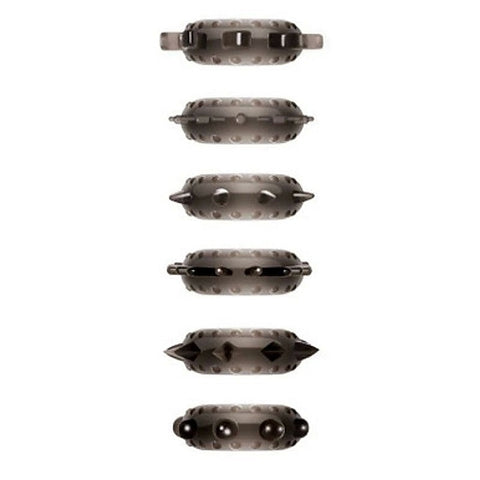 Cockstars 6 Pack Cock Ring Set by Evolved