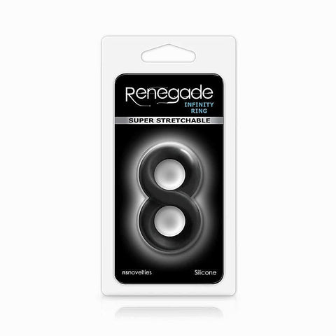 Renegade Infinity Silicone Cock Ring by NS Novelties