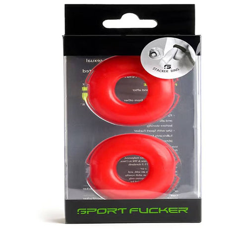 Stacker Silicone Cock Rings by Sport Fucker