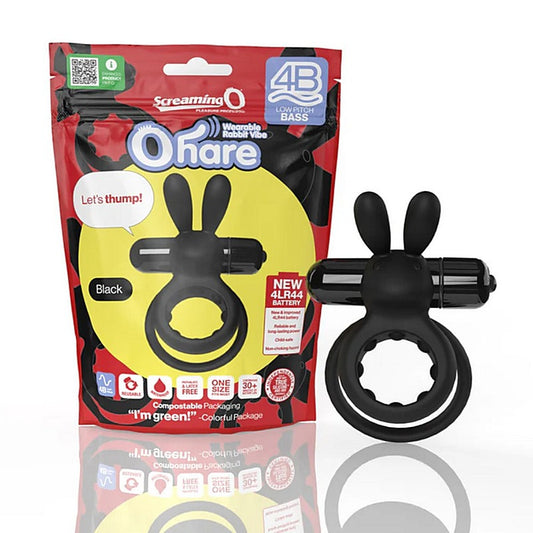 4B Ohare - Wearable Rabbit Vibe by Screaming O