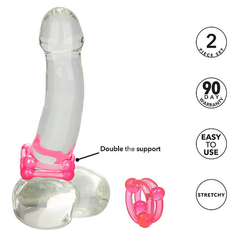 Double Stacker Island Mens Cock Ring by California Exotics