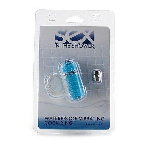 Sex in the Shower Waterproof Vibrating Cock Ring