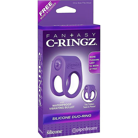 Fantasy C-Ringz Silicone Duo Vibrating Cock Ring