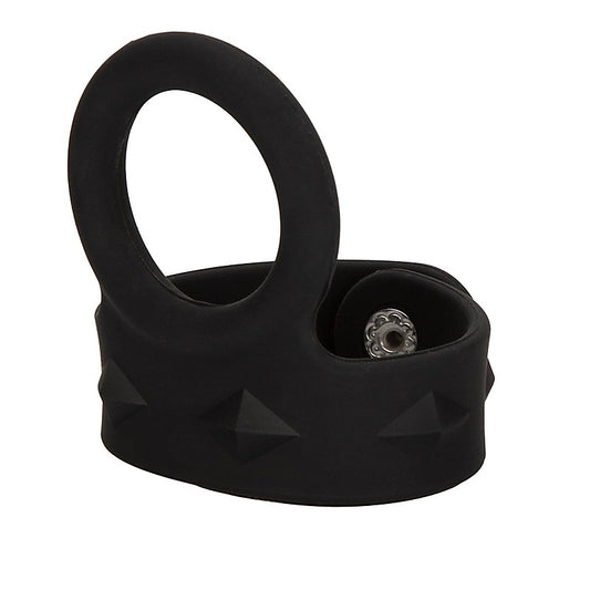 Silicone Tri-Snap Scrotum Support Cock Ring