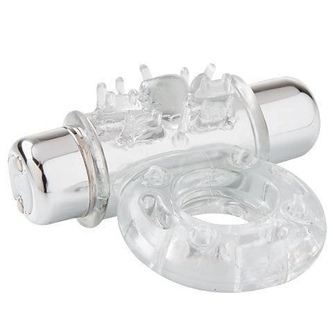 Ultra-Flex Rechargeable Bullet Cock Ring by Nu Sensuelle