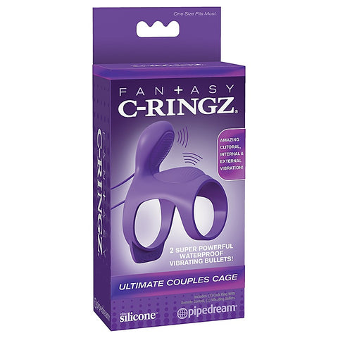 Fantasy C-Ringz Ultimate Couples Cock Cage by Pipedream