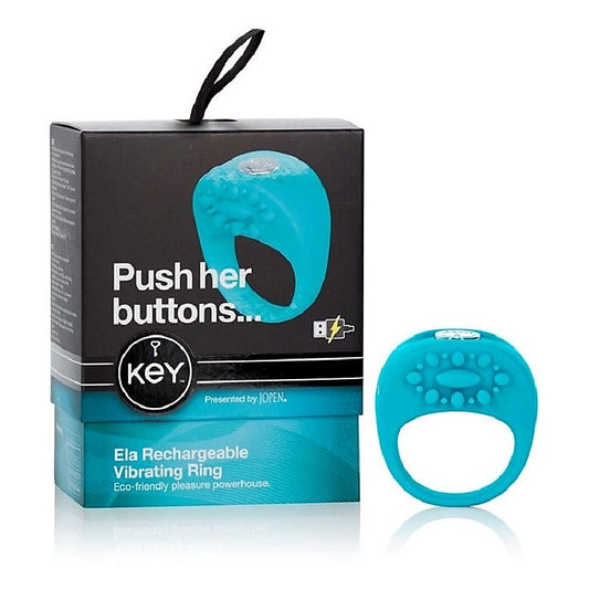 Key Ela Rechargeable Men's Cock Ring by California Exotics