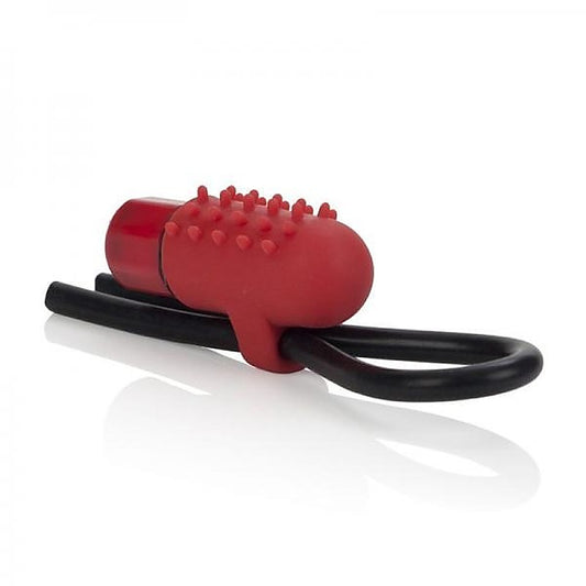 10 Function Vibrating Silicone Stud Lasso Ring