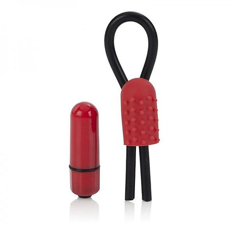 10 Function Vibrating Silicone Stud Lasso Ring