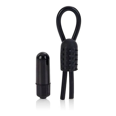 10 Function Vibrating Silicone Stud Lasso Ring