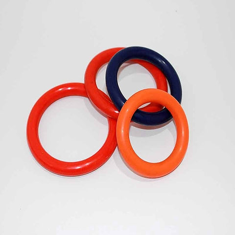 Rubber Cock & Ball Ring 65mm Diameter Thin Band