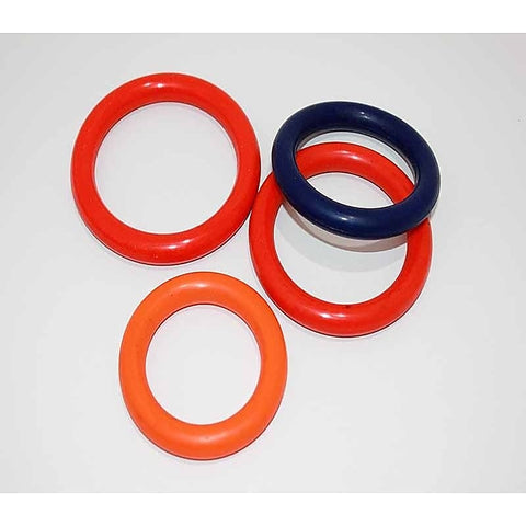 Thick Rubber Cock Rings 70mm by Hell's Couture