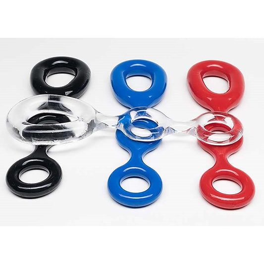 3-Way Silicone Cock Ring by Sport Fucker