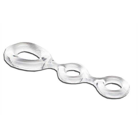 3-Way Silicone Cock Ring by Sport Fucker