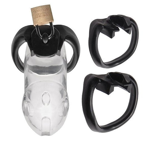 Rikers Locking Chastity Cage by XR Brands