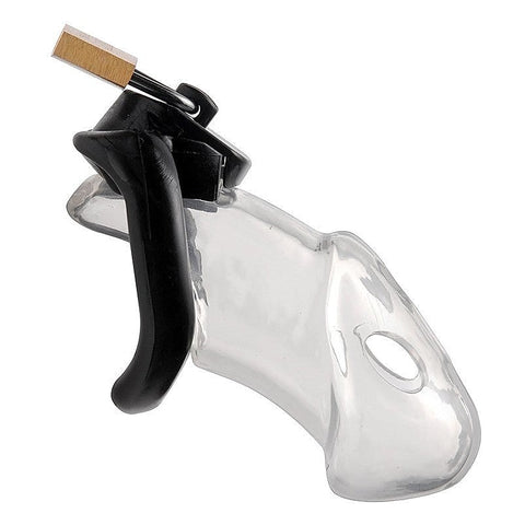 Rikers Locking Chastity Cage by XR Brands