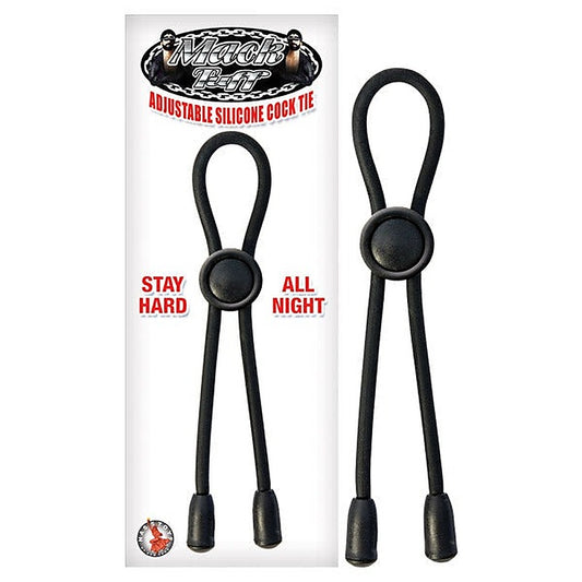 Mack Tuff Adjustable Silicone Cock Tie by Nasstoys
