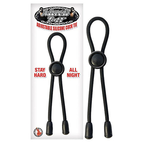 Mack Tuff Adjustable Silicone Cock Tie by Nasstoys