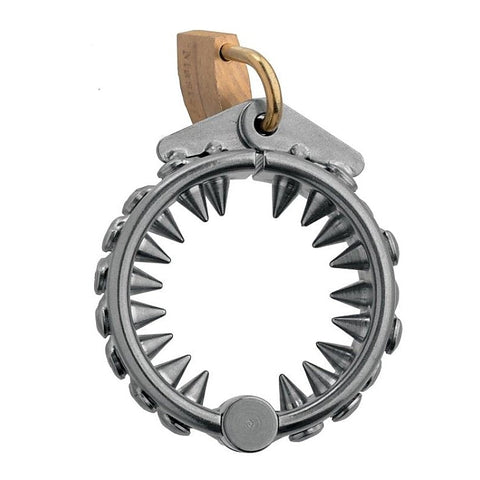 Impaler Locking CBT Cock Ring with Spikes by XR Brands