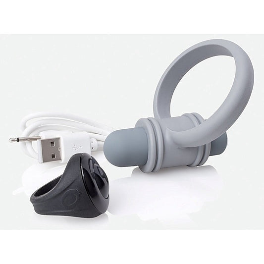 Rechargeable Vibrating Cock Ring Set by Screaming O