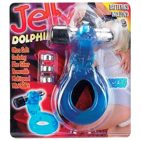 Jelly Dolphin Cockring by Seven Creations
