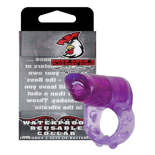 Boss Cocks Collar Purple by Evolved